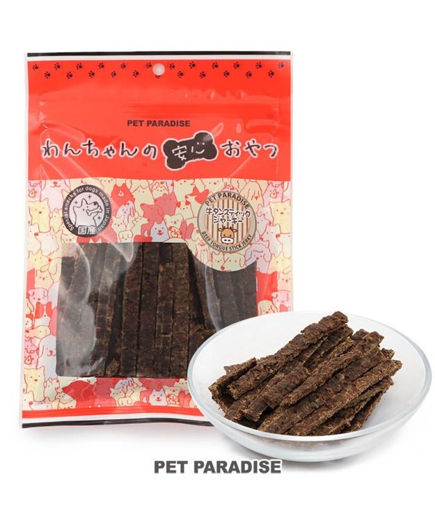 PET PARADISE 大袋 牛タンスティック 100g 国産 -