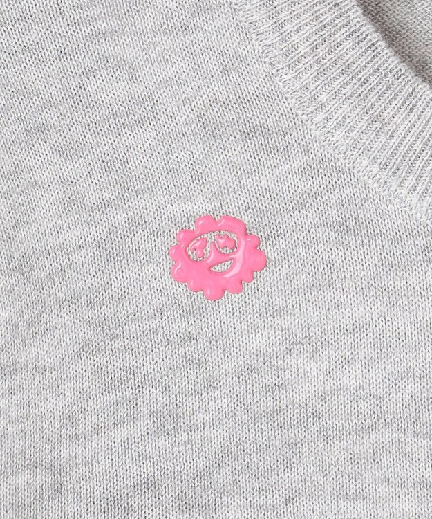 PW CIRCULUS 【WOMEN】Spark cat クルーネックニット ゴルフウェア レディース グレー系