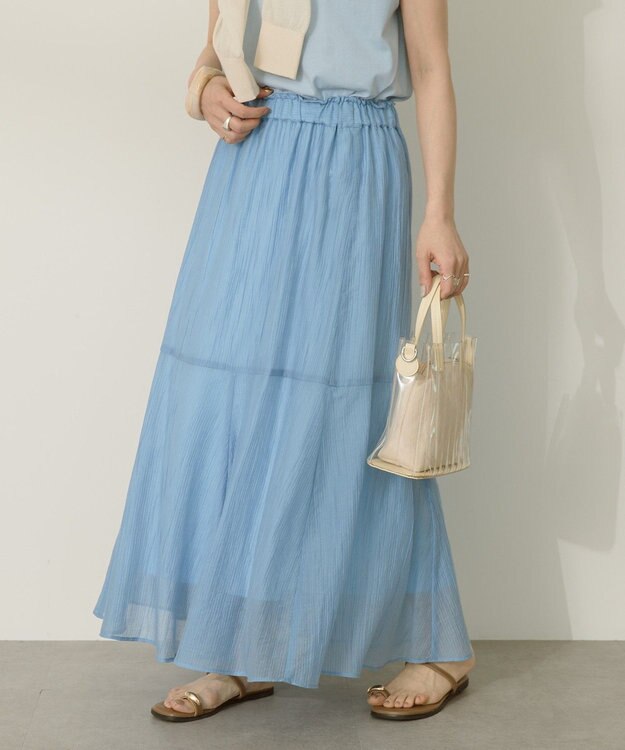 AMERICAN HOLIC シアースカート Light Blue