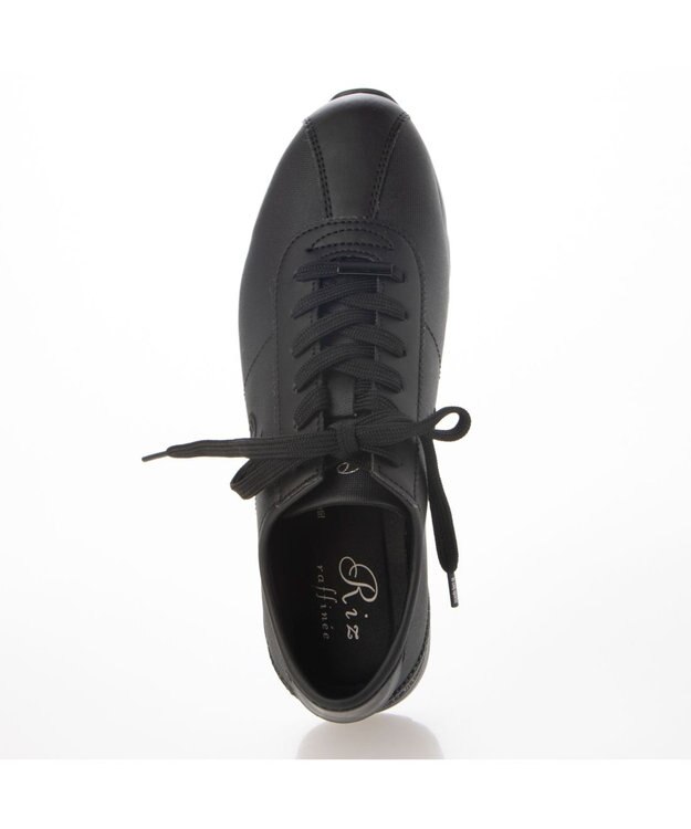 Riz raffinee <Riz raffinee>【le coq sportif×Riz raffinee】ヒールアップ厚底スニーカー ブラック