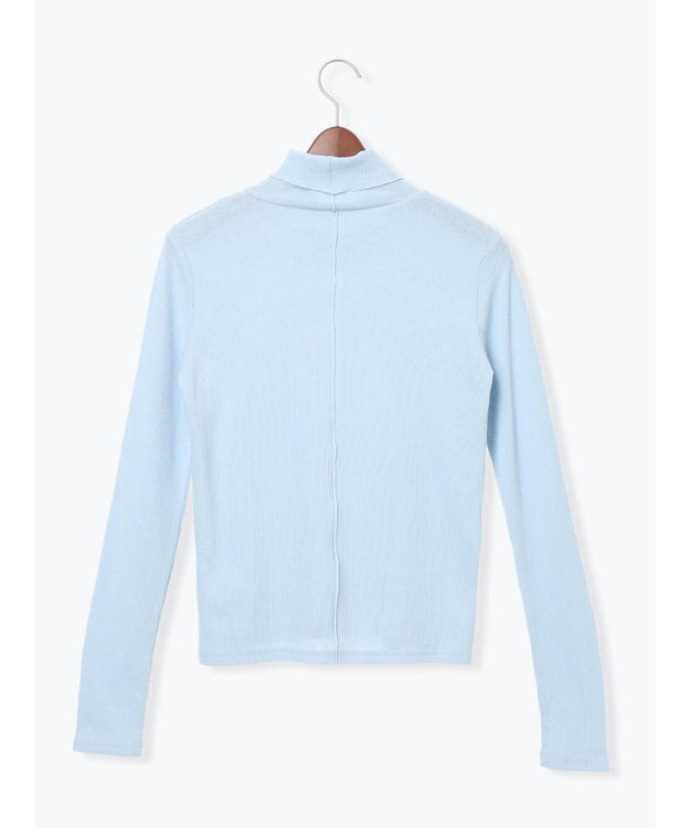 Te chichi 【宮本茉由着用】カラータートルインナー サックスブルー