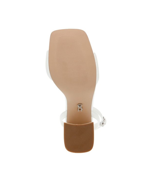 STEVE MADDEN BIBI チャンキーパフィーサンダル ホワイト
