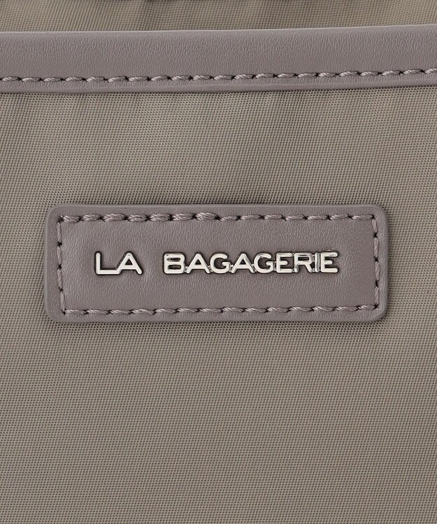 LA BAGAGERIE 【撥水ナイロン】ベーシックショルダー グレージュ