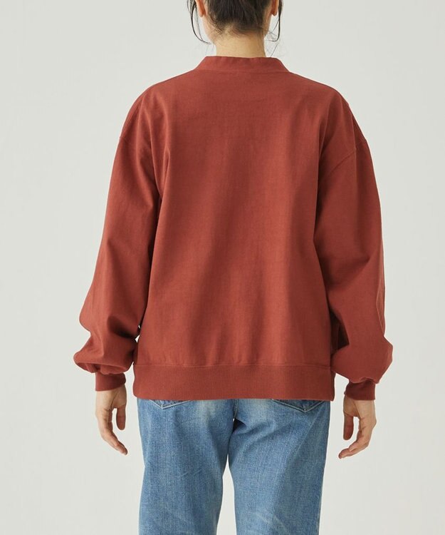 caqu caqu x GoodOn 9ozジャージー カーディガン azuki