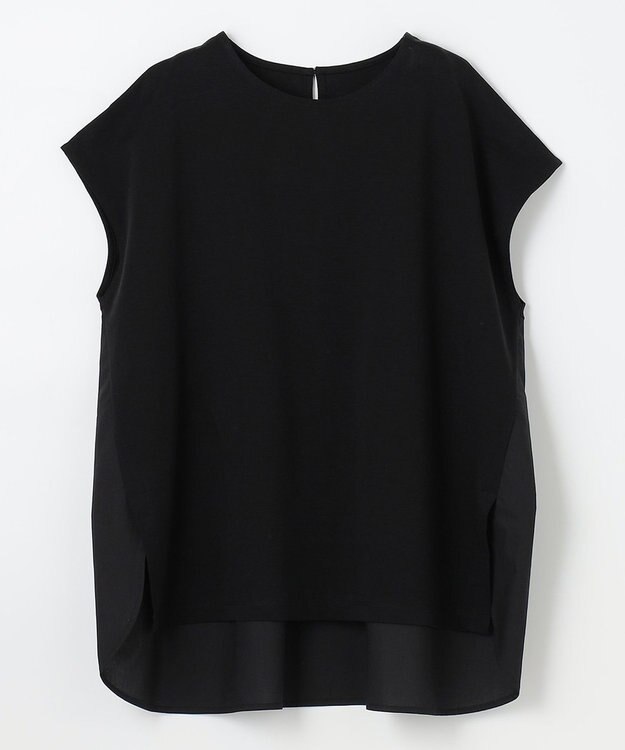 ANY 【接触冷感】秋メキバックフレア カットソー ブラック