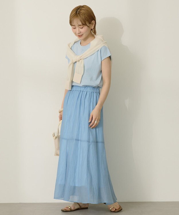 AMERICAN HOLIC シアースカート Light Blue