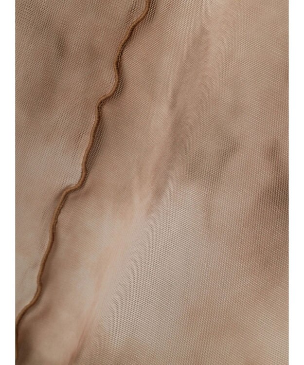 CRAFT STANDARD BOUTIQUE タイダイメッシュボトルネックインナー Mocha