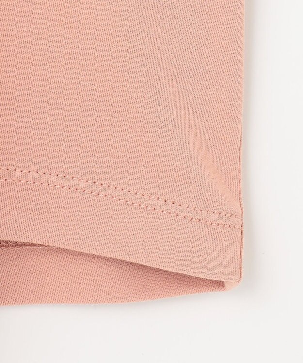 ANY 【接触冷感/UVケア】マルチファンクションモックネックTシャツ コーラル