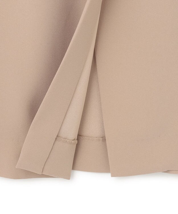 BEIGE， 【洗える】FLEUR / フロントボタンノースリーブブラウス Beige