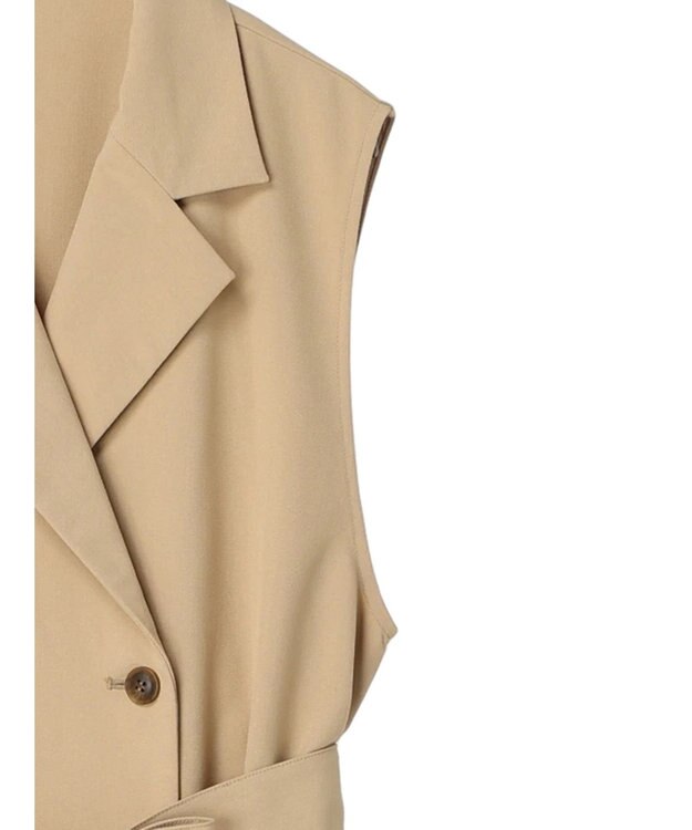 earth music&ecology ロングジレンチ Beige