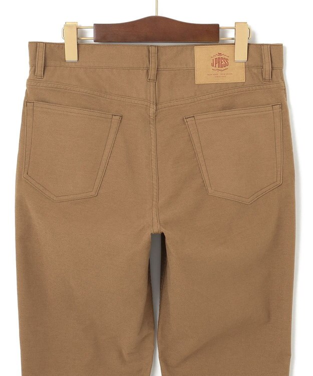 J.PRESS MEN ハイパワーストレッチ 5ポケットパンツ ベージュ系