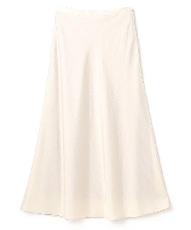 uncrave 【洗える】サテン フレアスカート（uncrave STANDARD） オフ