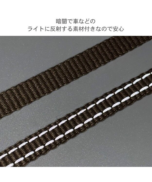 PET PARADISE ペットパラダイス くまちゃん リード付きハーネス 《チェック柄》 ４Ｓ/３Ｓ ベージュ