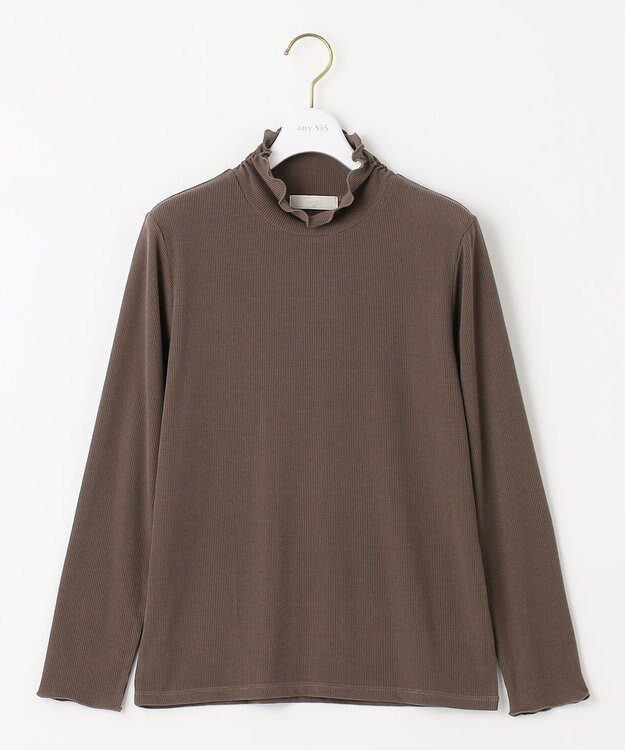 ANY SIS L シアーリブ インナー ブラウン