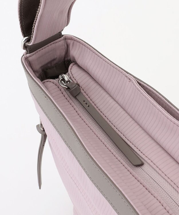 Y'SACCS コーデュロイライクナイロンショルダー ピンク