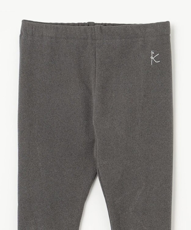 組曲 KIDS 【80-100㎝】あったか レギンス グレー系