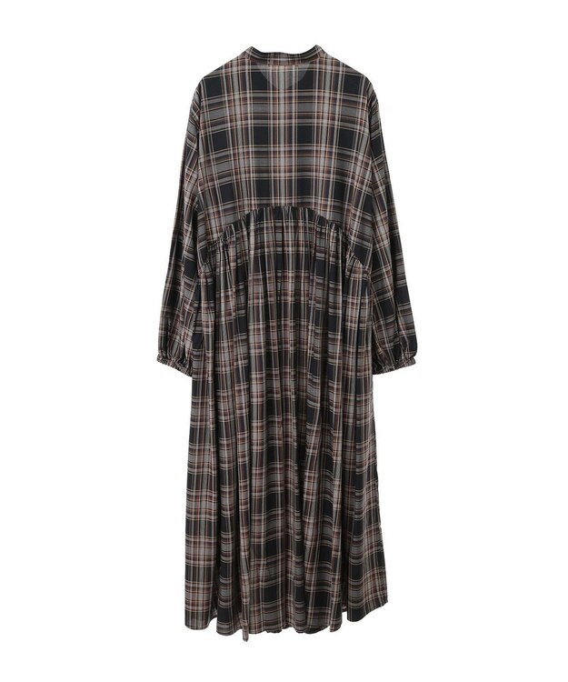 AMERICAN HOLIC エコベロアソートギャザーワンピース Check