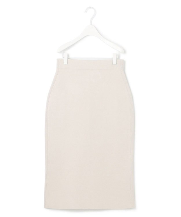 ICB 【洗える】 クロスコンビ ニットスカート トープ系