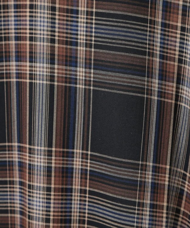 AMERICAN HOLIC エコベロアソートギャザーワンピース Check