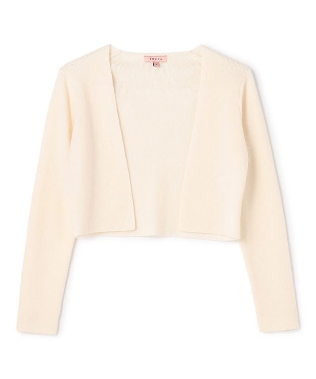 TOCCA CASHMERE ボレロ アイボリー系