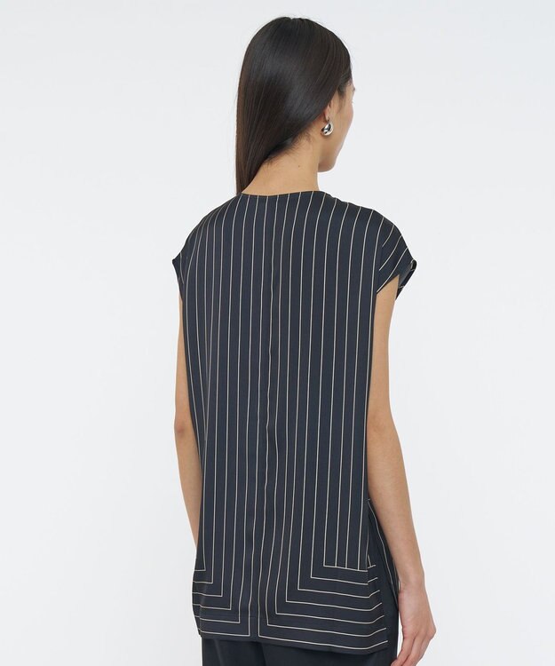 JOSEPH ジオメトリック アニメーション　ブラウス Black / Affogato