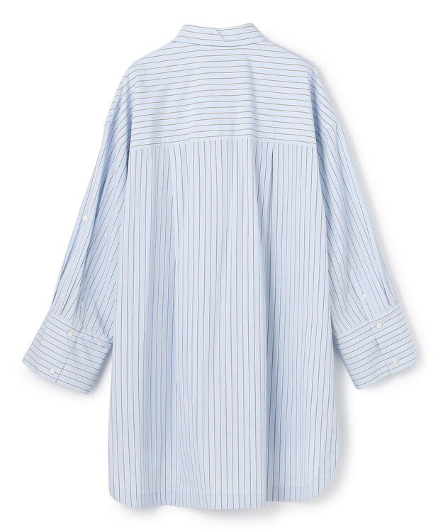 uncrave THOMAS MASON BIGシャツ ブルーストライプ