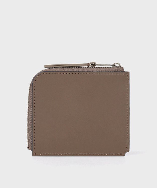 Paul Smith ストライプカラードエッジ カード＆コインケース グレイッシュベージュ