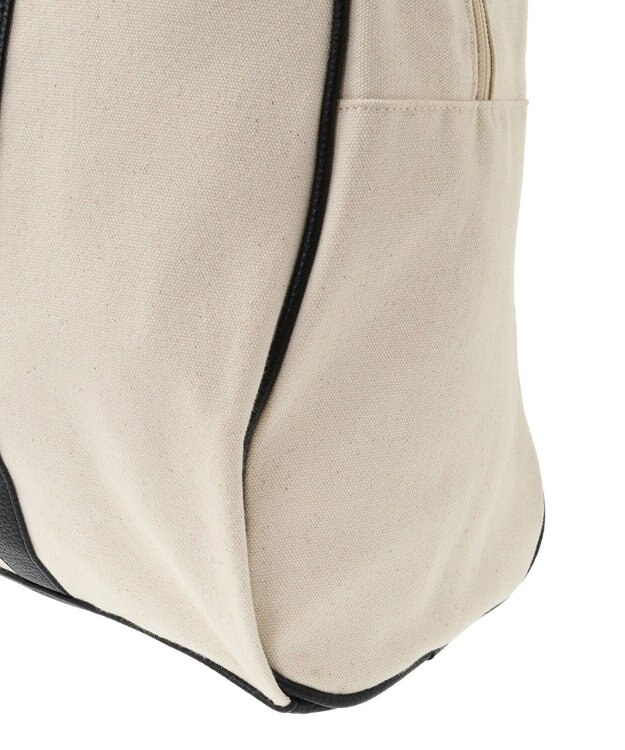 Maison de FLEUR EC限定キャンバスキャリーオンボストンバッグ Black