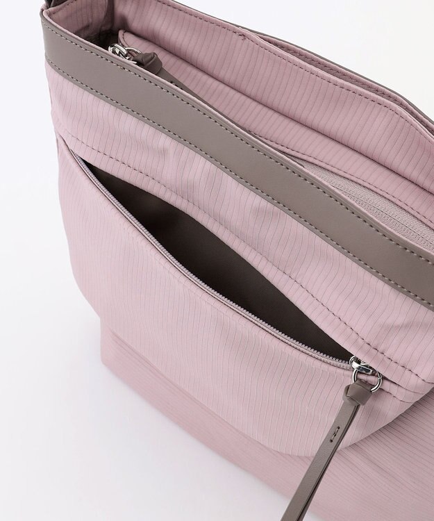 Y'SACCS コーデュロイライクナイロンショルダー ピンク
