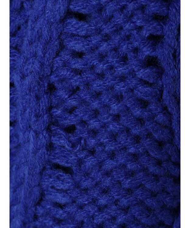 CRAFT STANDARD BOUTIQUE ケーブルニットドッキングスウェット Blue