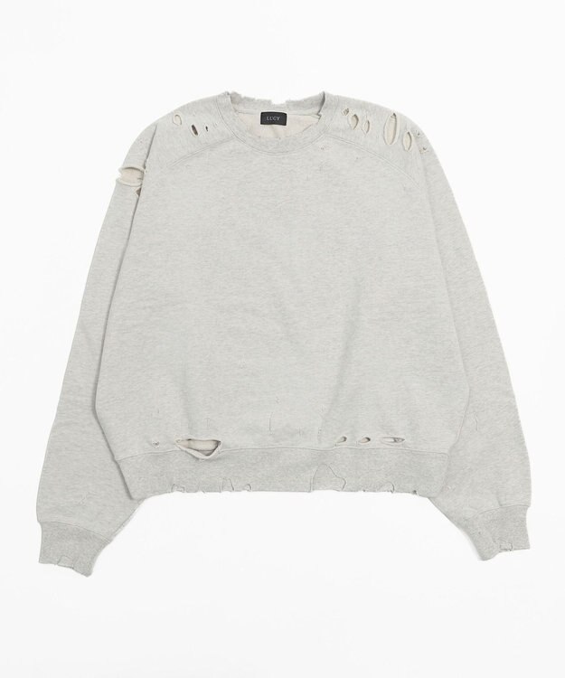 WEGO ショートダメージプルオーバー オフホワイト