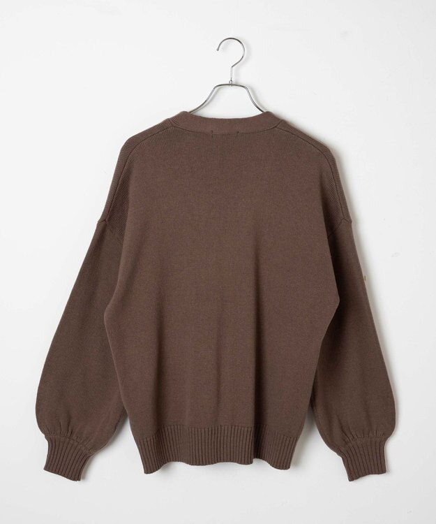 WEGO 【SCHOOL ITEM】ニットカーディガン ブラウン