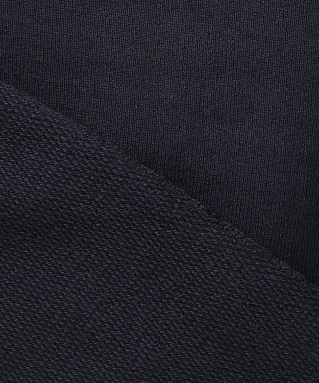 J.PRESS MEN インレージャージー ロゴハーフジップスウェット ネイビー系