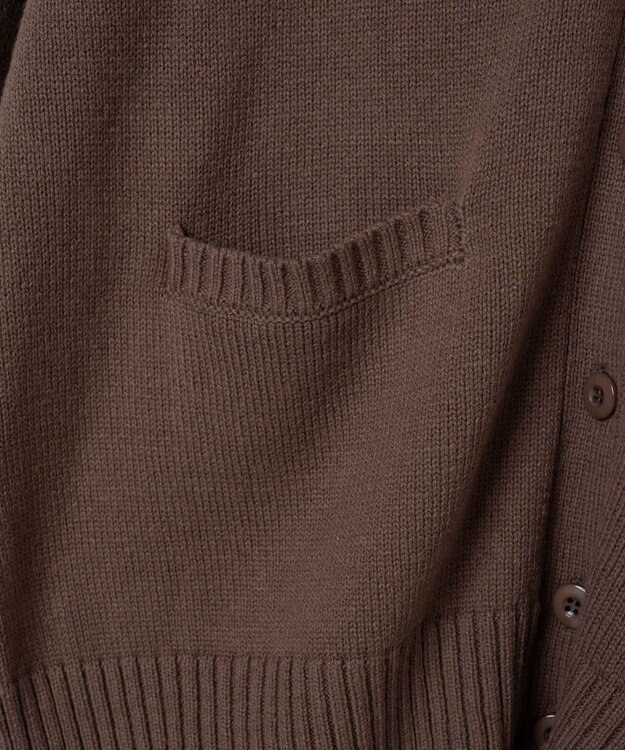 WEGO 【SCHOOL ITEM】ニットカーディガン ブラウン
