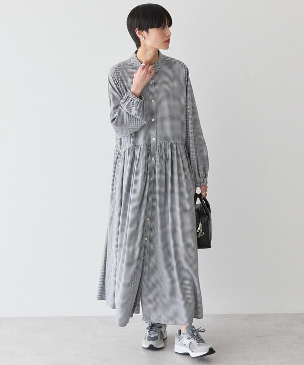 AMERICAN HOLIC サラックールアソートギャザーワンピース Gingham Check