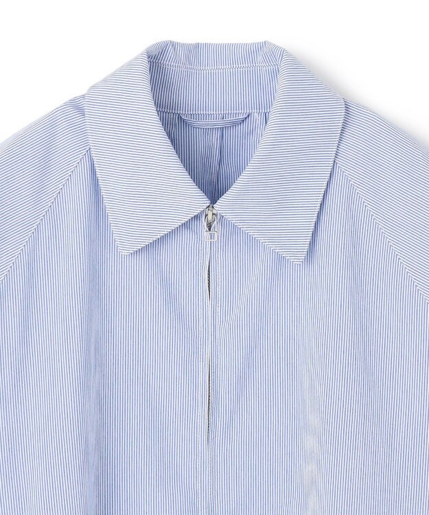 UNFILO MENS コットンライク ブルゾン ブルーストライプ