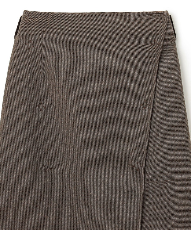 BEIGE， DANNES / ラップスカート Caramel