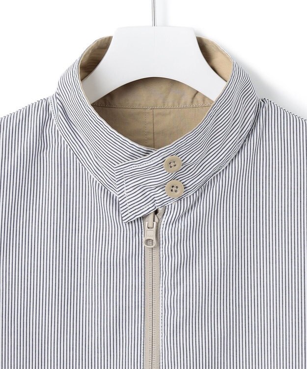 J.PRESS YORK STREET 【UNISEX】リバーシブルゴルフジャケット ベージュ系