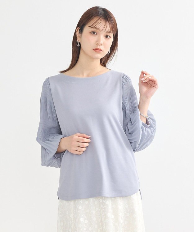 earth music&ecology マジョリカプリーツプルオーバー Sax