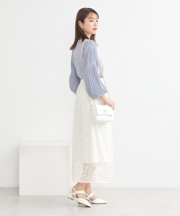 earth music&ecology マジョリカプリーツプルオーバー Sax