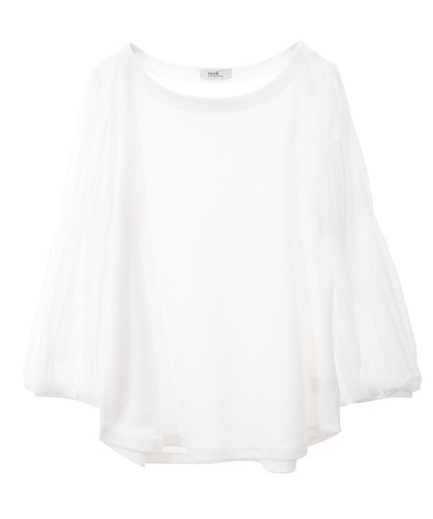 earth music&ecology マジョリカプリーツプルオーバー Sax