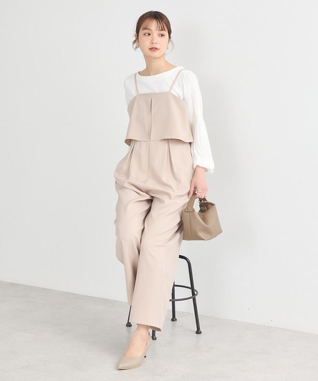 earth music&ecology マジョリカプリーツプルオーバー Off White