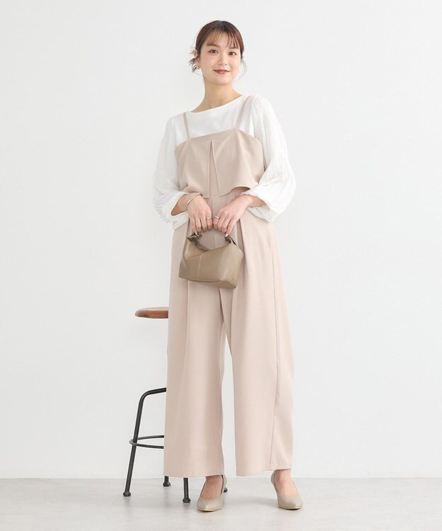 earth music&ecology マジョリカプリーツプルオーバー Off White