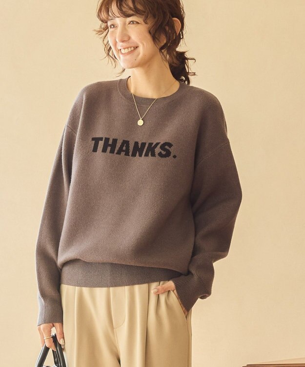 AMERICAN HOLIC バイパチＴＨＡＮＫＳ．ジャガードニットＰＯ