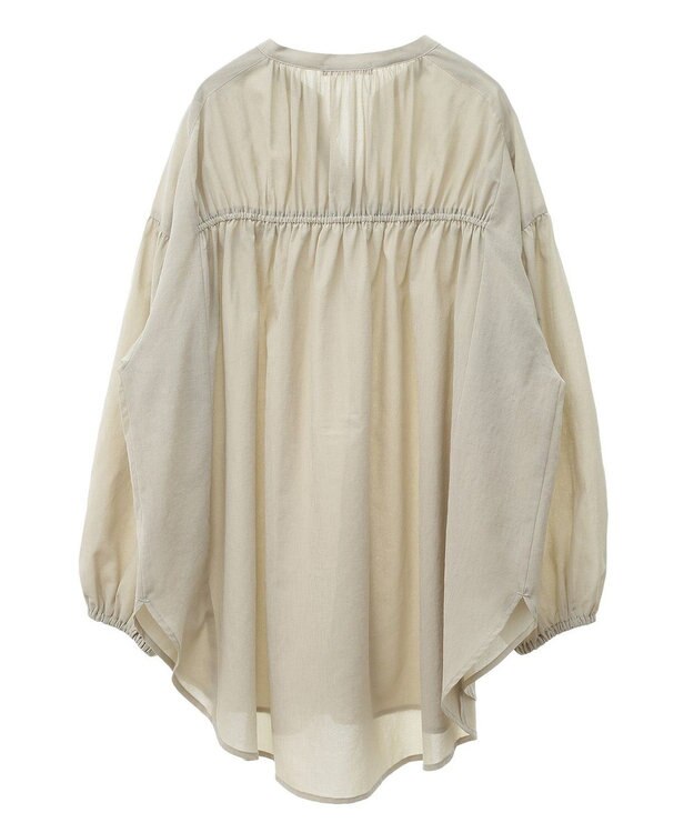 Green Parks シャーリングボリュームチュニック Olive