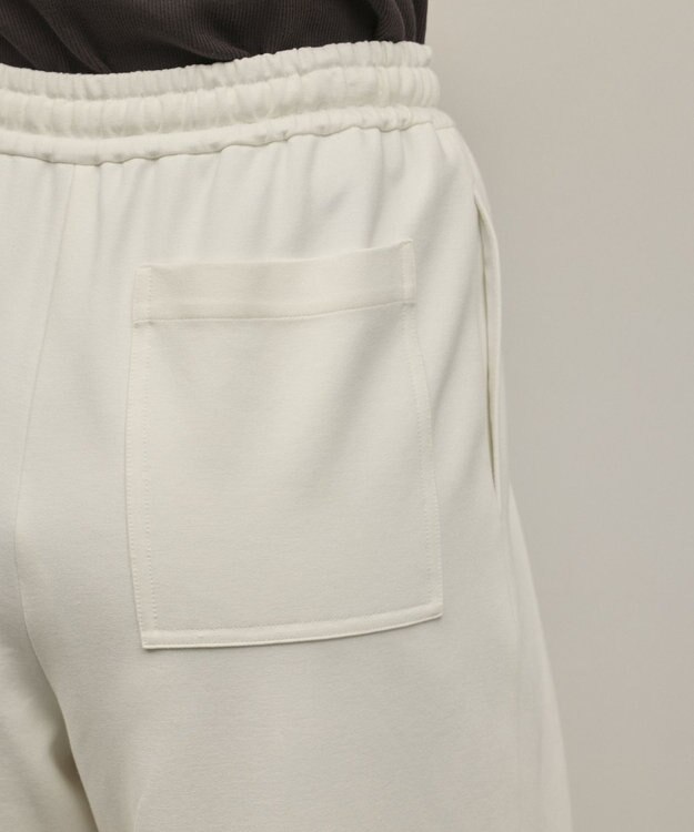 GRACE CONTINENTAL ポンチイージーパンツ ホワイト