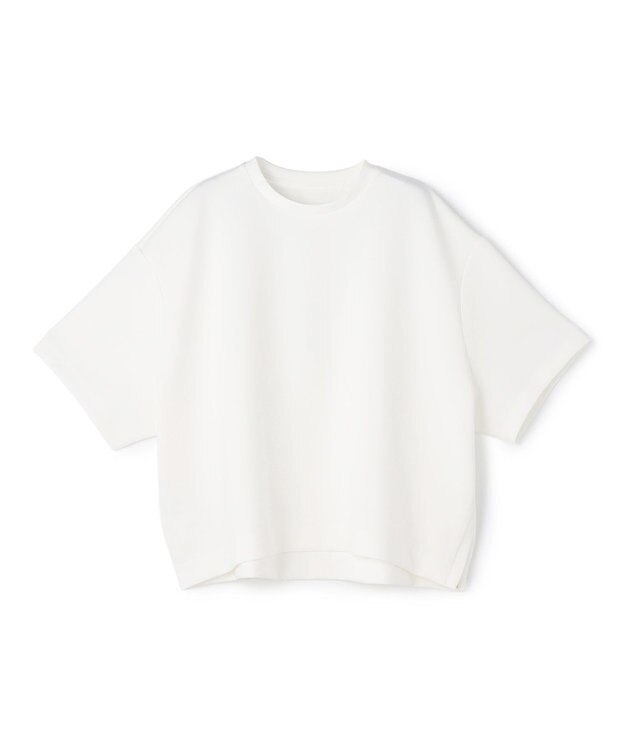 UNFILO 【VERY掲載】BEAUTY FORM JERSEY light サイドZIP プルオーバー オフ