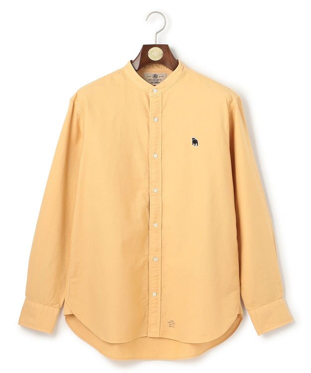 J.PRESS MEN このさりげなさが大人気【IVY COLLECTION】【UNISEX】バックブルオックスガーメントダイ シャツ イエロー系