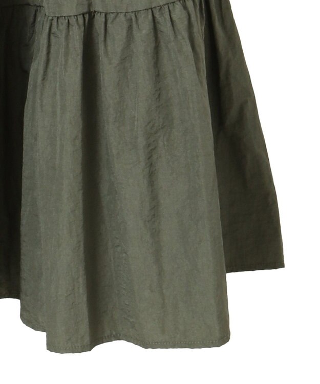 Green Parks ・ＳＵＧＡＲ　ＳＰＯＯＮ　ドロストティアードスカート Khaki
