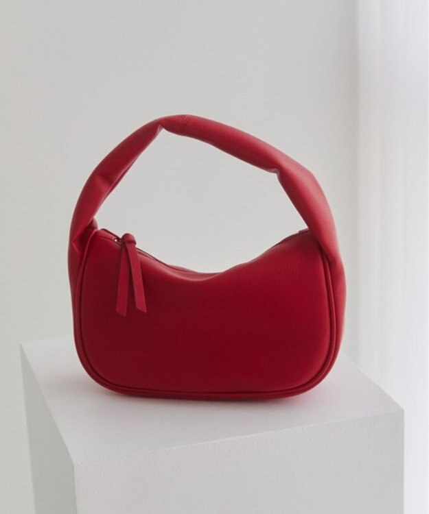 WEGO 【ANGIE VINTAGE】ハーフムーンBAG レッド